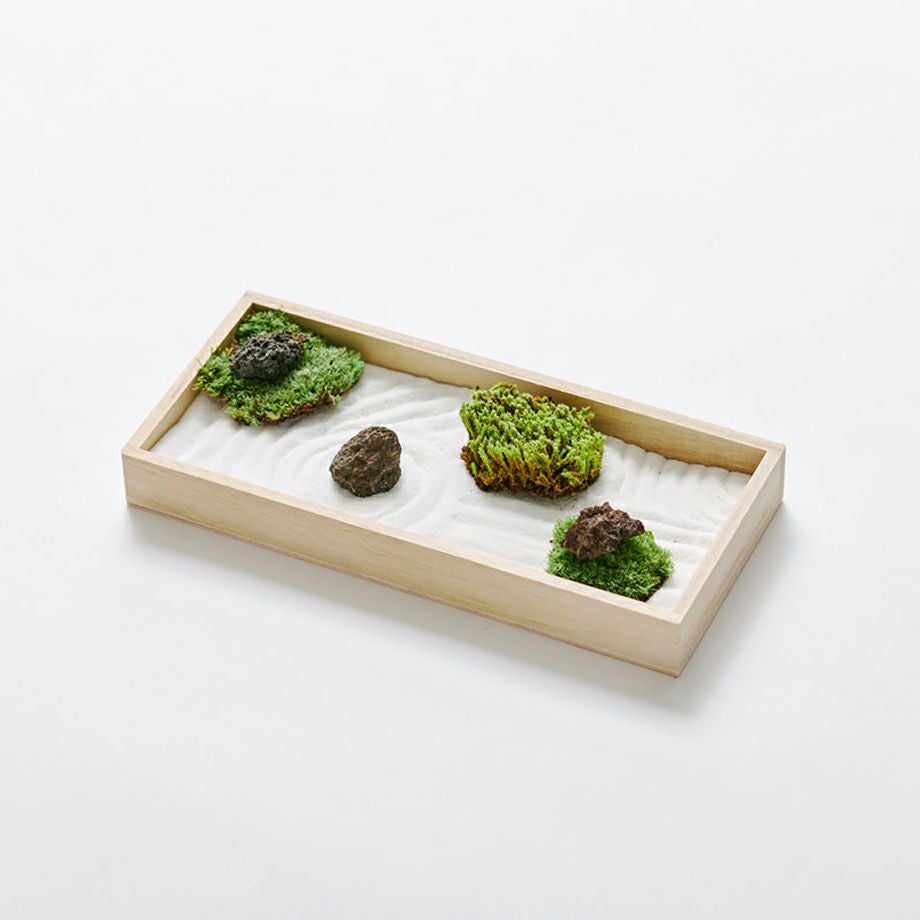 FUJIGOKE フジゴケ】枯山水キット（L） | 苔の販売専門店モスファーム